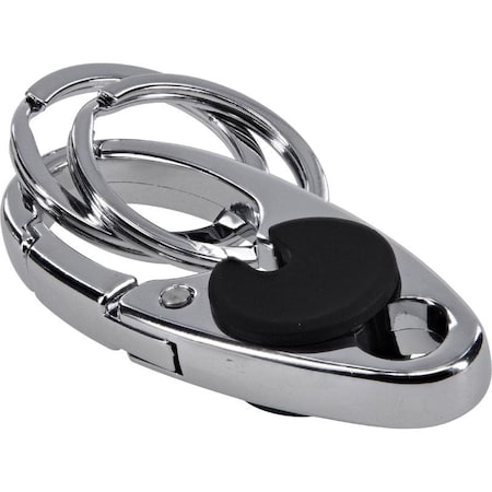 Hillman HILLMAN Metal Silver Split Key Clip 713189